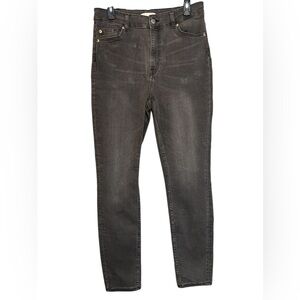 H&M Dark Gray Denim Skinny Jeans, EUC